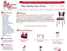 Tablet Screenshot of americanchairs.com